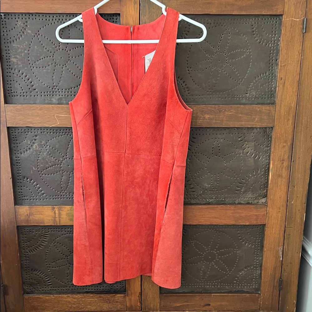Free People Suede Mini Dress